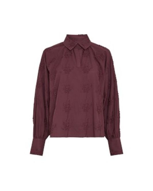 Hovedbilde Camilla Top EMB Choco Truffle