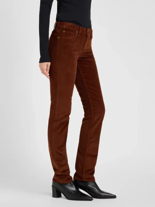 Marion Straight Brun Jeans