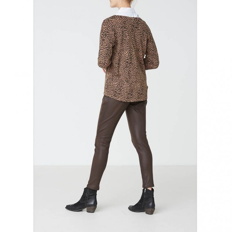 Helena Tights Brun/Sort