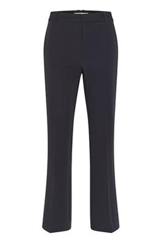 VetaIW Adian Bootcut Pant Marine blå