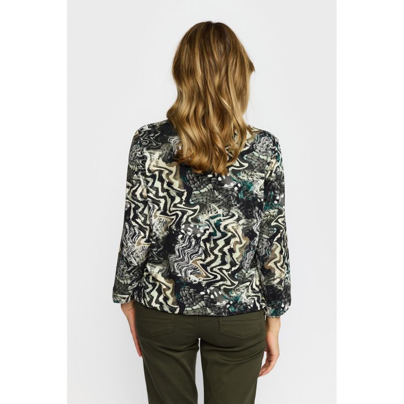 Tandy Bluse Grey
