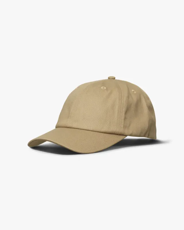Cotton Twill Caps Beige