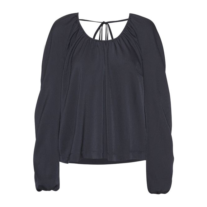 Hovedbilde 2ND Liana - Modern Structure Bluse Dark Navy