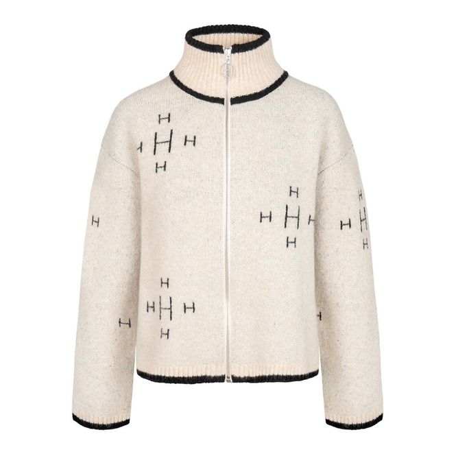 Hovedbilde Iben Zip Jacket Light Beige Melange