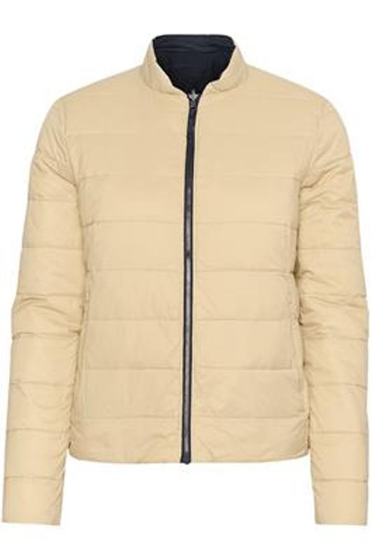 LilaIW Reversible Jacket Marine Blue/Beige