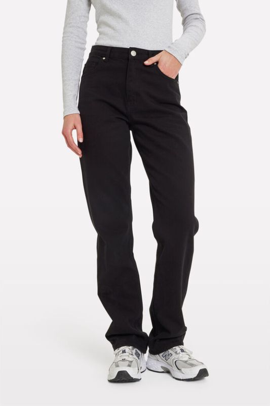 ENBREE STRAIGHT JEANS- Black