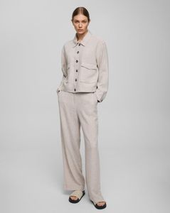 Bilde av MSCHPennie Ginia HW Pants Sand