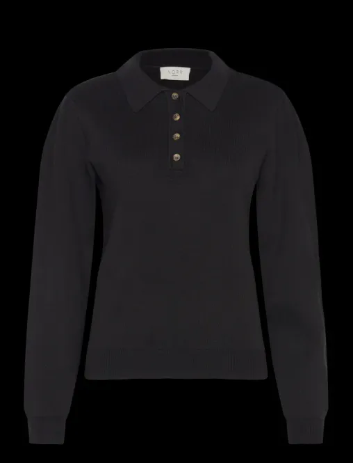 Hovedbilde Als Polo Knit Topp- Sort 