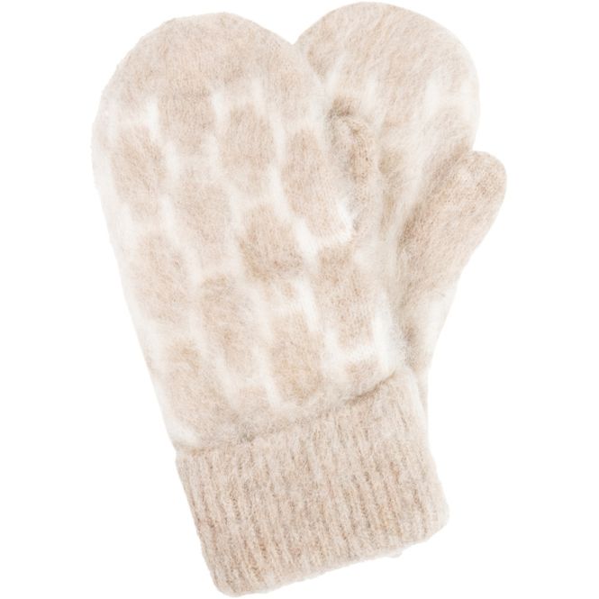 Hovedbilde Gera Mittens Light Brown Melange