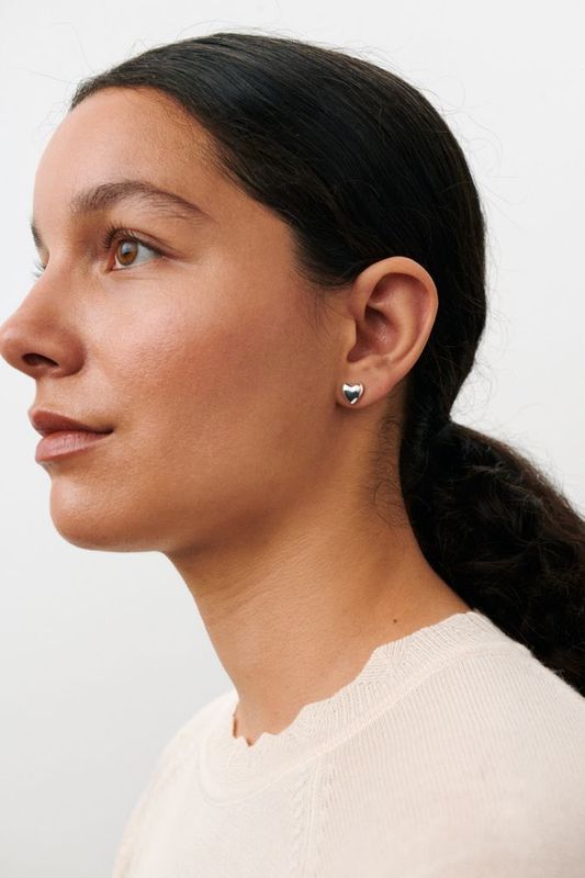 Sweetheart Earsticks Silver