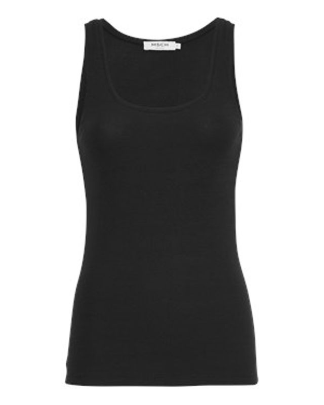 Olivie Rib SL Top - Ass farger