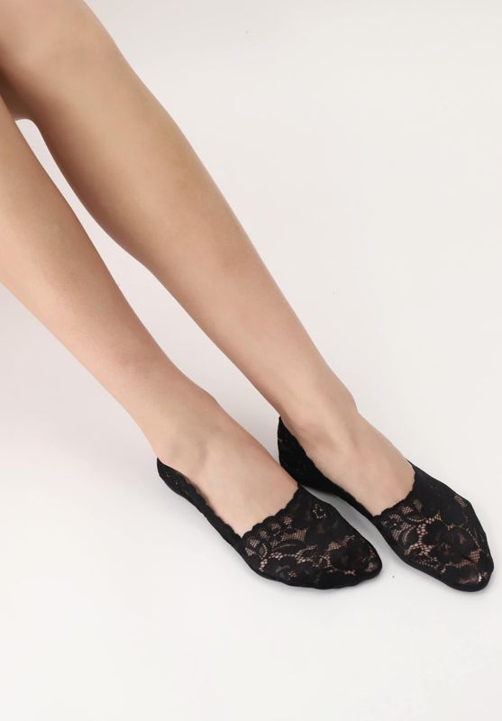 Lacy No Show Socks Sort