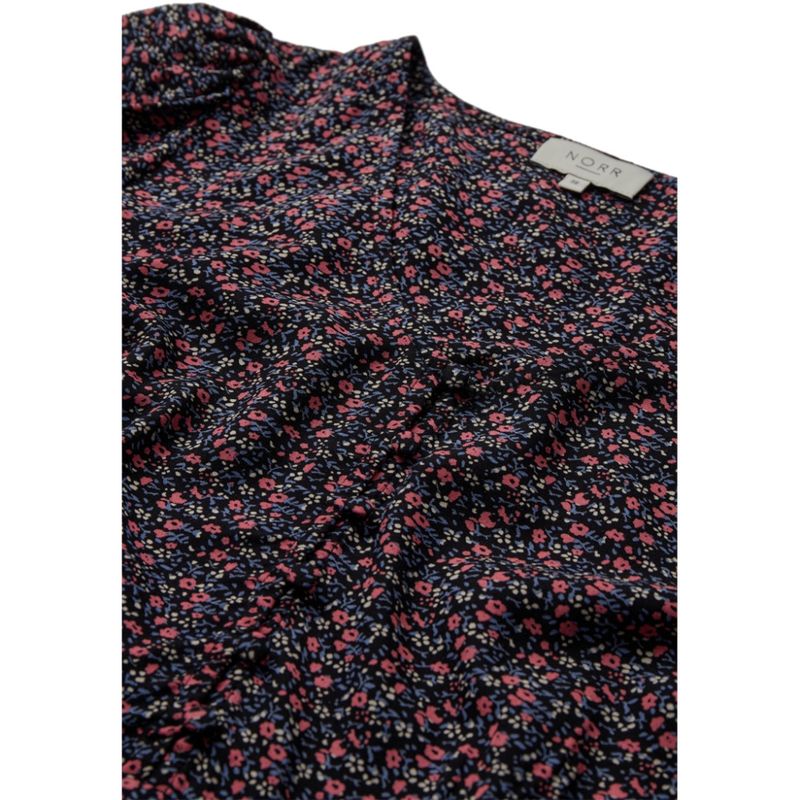 Sabby Dress Red Flower