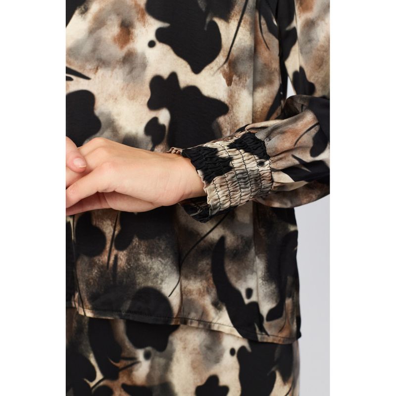 Susine Bluse Sort