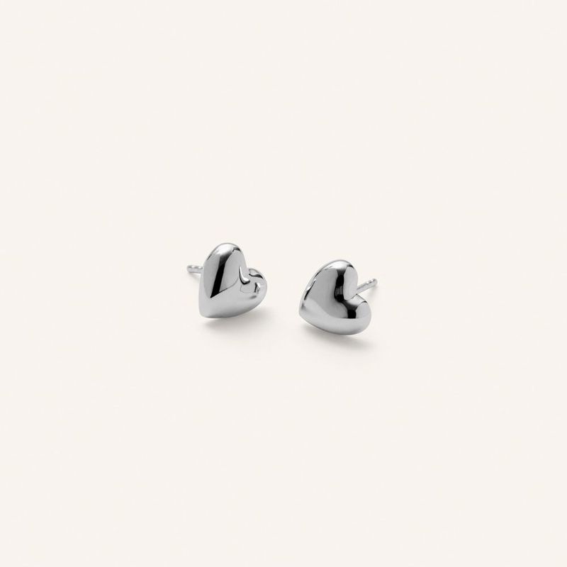 Sweetheart Earsticks Silver