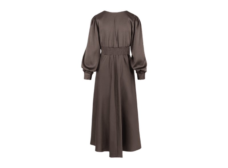 Isolde Kjole Chocolate Brown 
