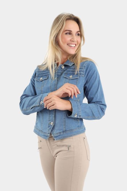Hovedbilde Anne- Jakke Lys Denim