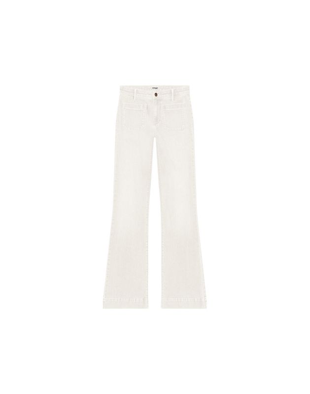 Flare Worn White