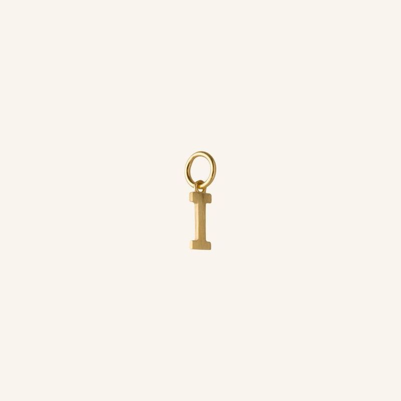 Love Letter Pendant- Gull Bokstaver