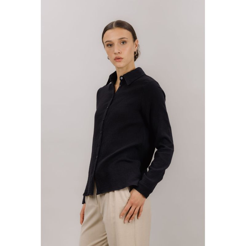 Lorentine Skjorte Sort