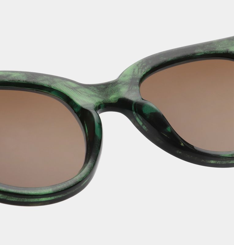 LILLY  GREEN MARBLE TRANSPARENT